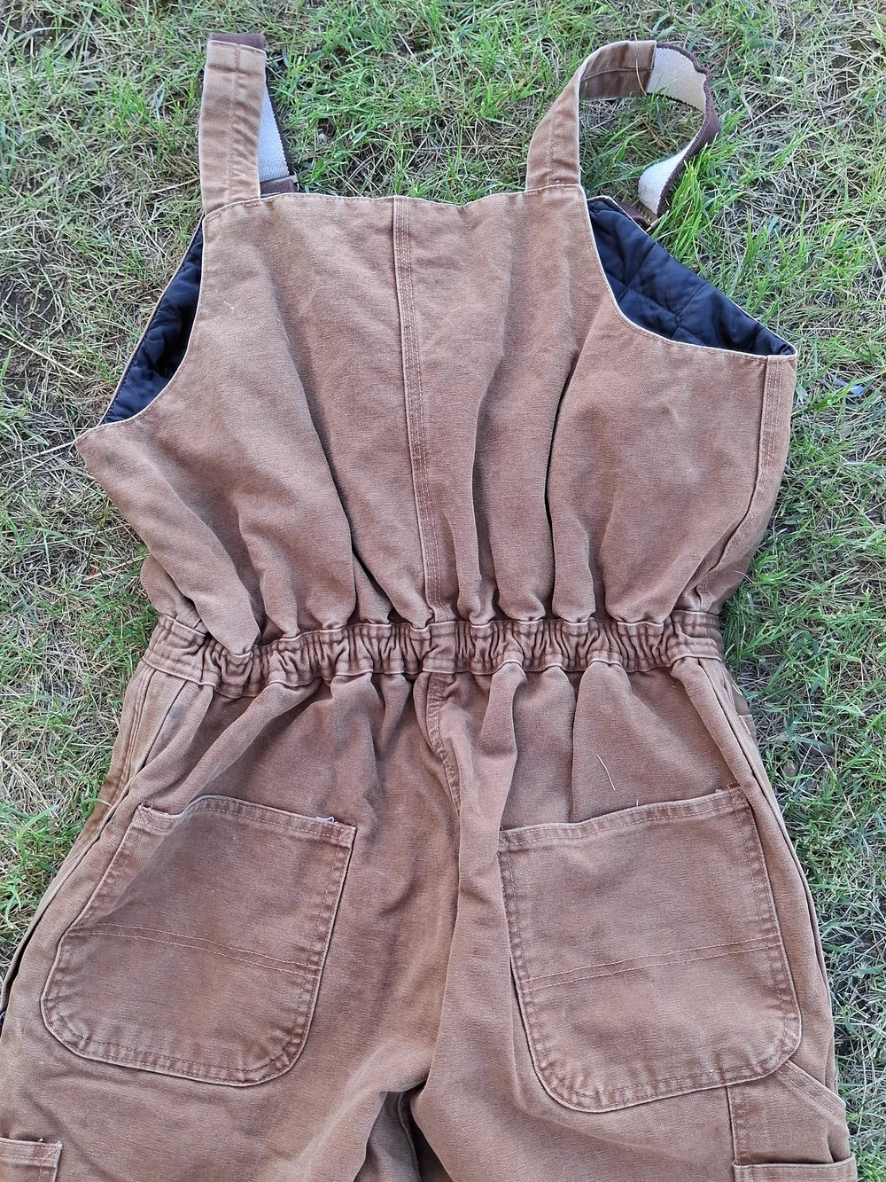 Carhartt Womens Heavy-Duty Insulated Bib Overalls WR027 Sz  18×30